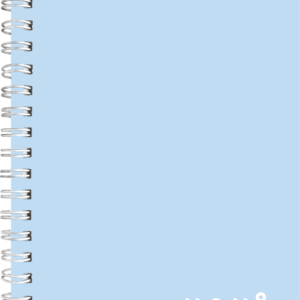 Memo A6 ruut, 60 lehte, pastelne sinine