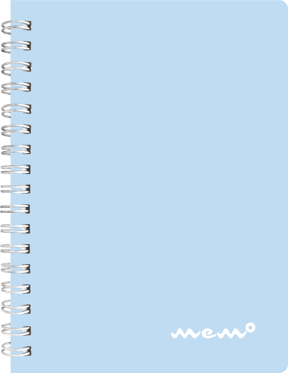 Memo A6 ruut, 60 lehte, pastelne sinine | Kasseti Expert