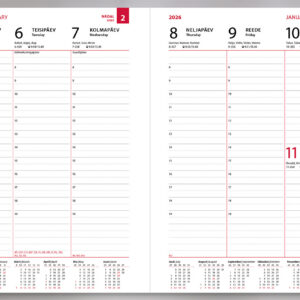 Nädal A5 vertikaal, kõvaköide, (PILT 2)