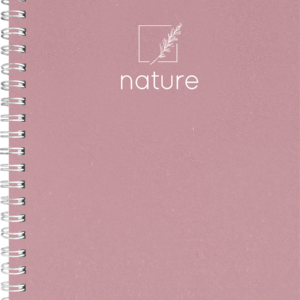 Nature A5 kool, Eco kaas – roosa