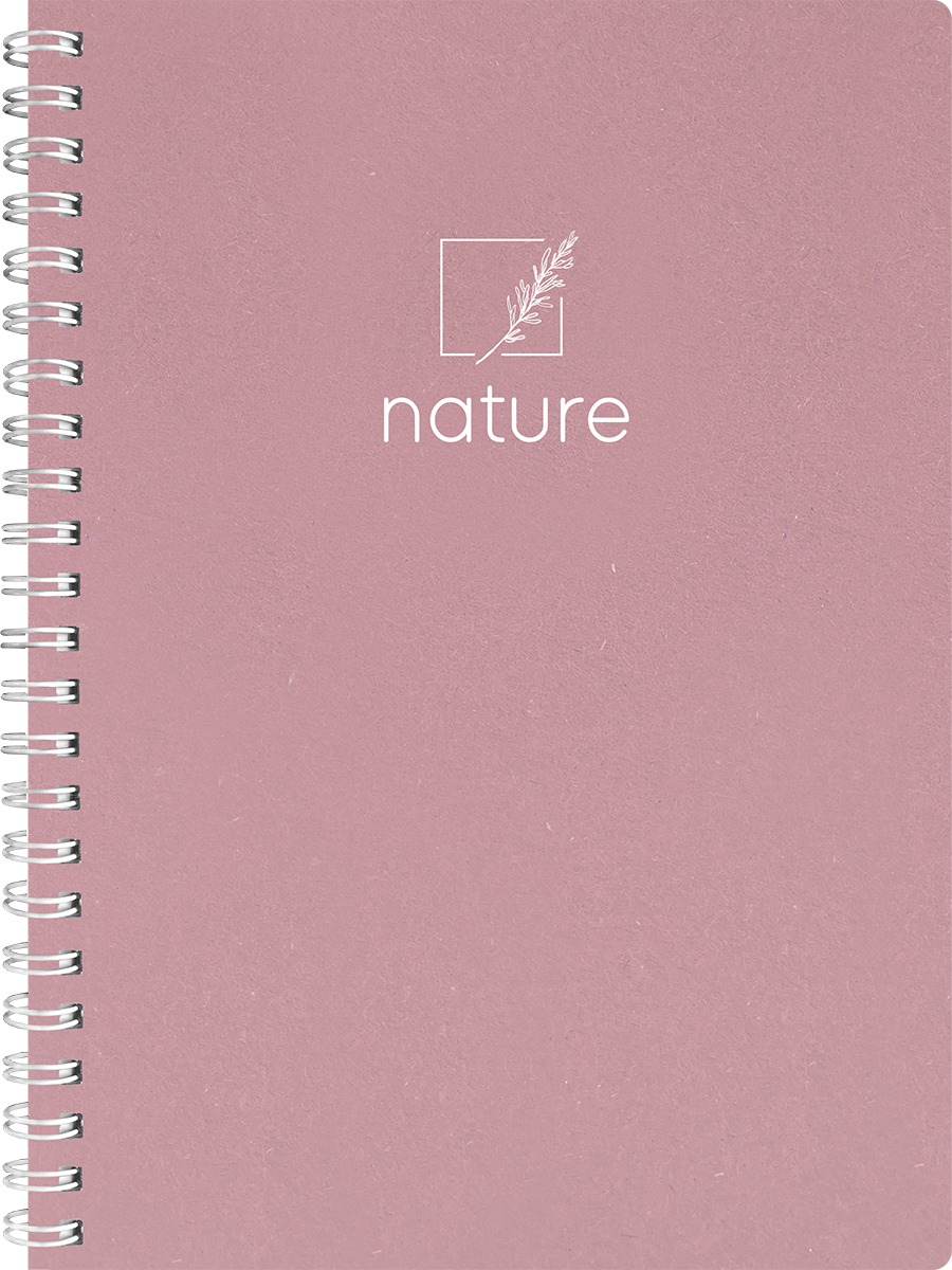 Nature A5 kool, Eco kaas – roosa | Kasseti Expert