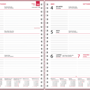 Nature A5 kool, Eco kaas – roosa