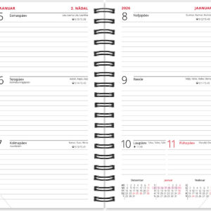 Nature B6 Nädal, spiraalköide, MUST Eko kaaned