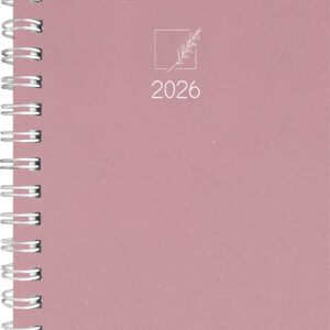 Nature A5 Päev, spiraalköide, ROOSA Eko kaaned