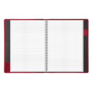 Nature VIP A4 ruut, 70 lehte – tumepunane