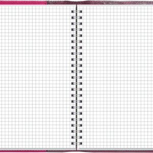 Nature VIP A5 ruut, 70 lehte – tumepunane