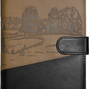 Õpetaja raamat A5, Lux kaaned – must/pruun