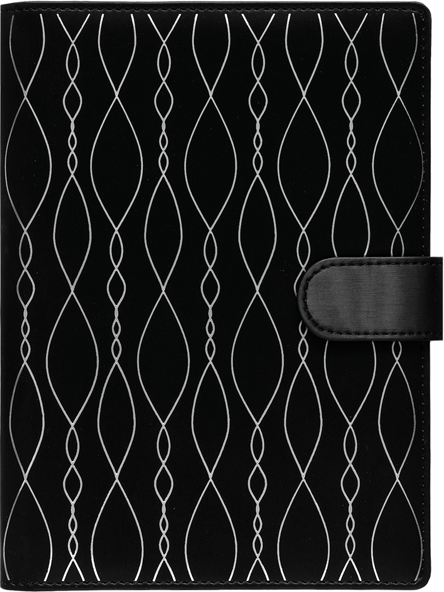 Õpetaja raamat A5, Lux kaaned – must shining | Kasseti Expert