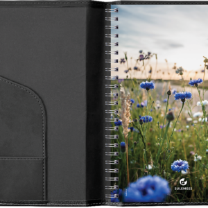 Õpetaja raamat A5, Lux kaaned – must cervo