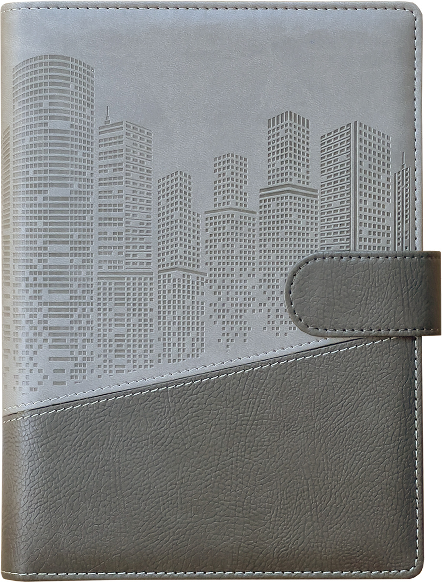 Õpetaja raamat A5, Lux kaaned – tumehall/helehall | Kasseti Expert