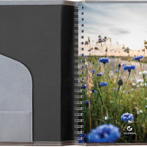 Õpetaja raamat A5, Lux kaaned – tumehall/helehall