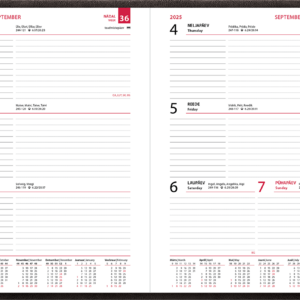 Õpetaja raamat A5, kõvaköide – must