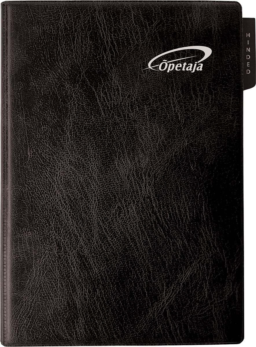 Õpetaja raamat A5, mahulised plastkaaned – must | Kasseti Expert