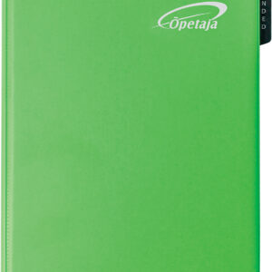 Õpetaja raamat A5, mahulised plastkaaned – heleroheline