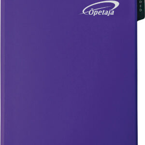 Õpetaja raamat A5, mahulised plastkaaned – lilla