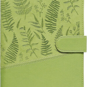 Õpetaja raamat A5, Lux kaaned – oliiviroheline lehed