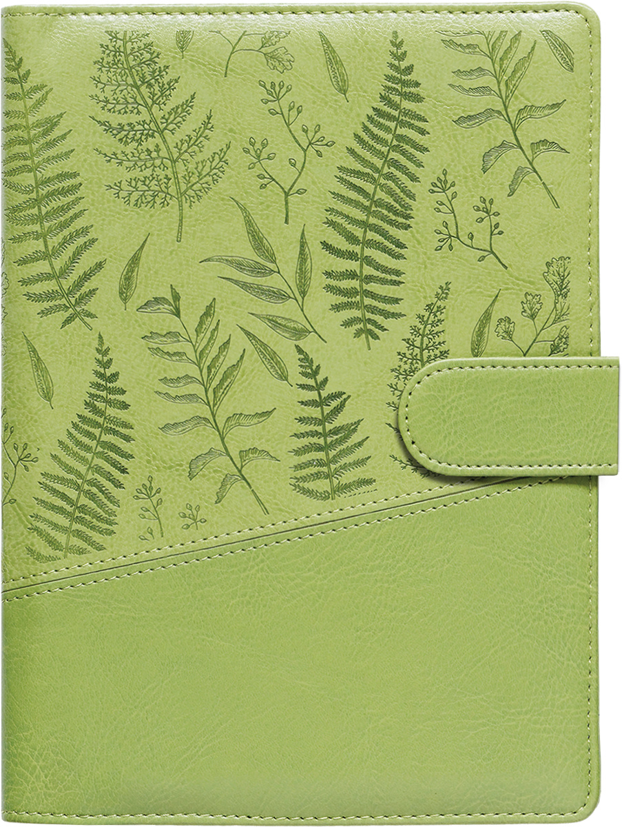 Õpetaja raamat A5, Lux kaaned – oliiviroheline lehed | Kasseti Expert