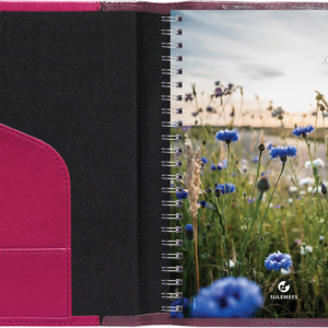 Õpetaja raamat A5, Lux kaaned – tumepunane