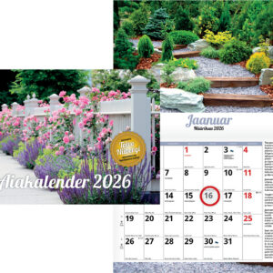 Aiakalender, 297x420mm, klamberköide