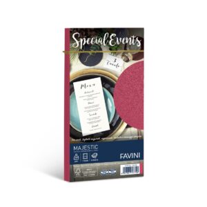 Ümbrik C65 110x220mm, Metallic Red (08) Favini, 10tk hind