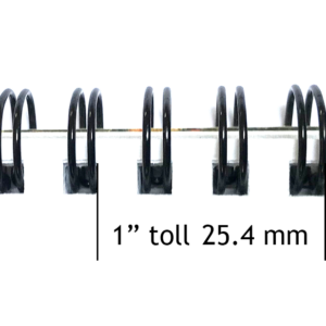 Metallist köitekamm 9/16 hõbe (21000 aasa rullis)