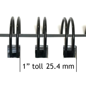 Metallist köitekamm 7/8 valge (6000 aasa rullis)