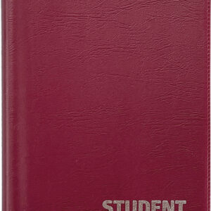 Student A6, spiraalköide – tumepunane