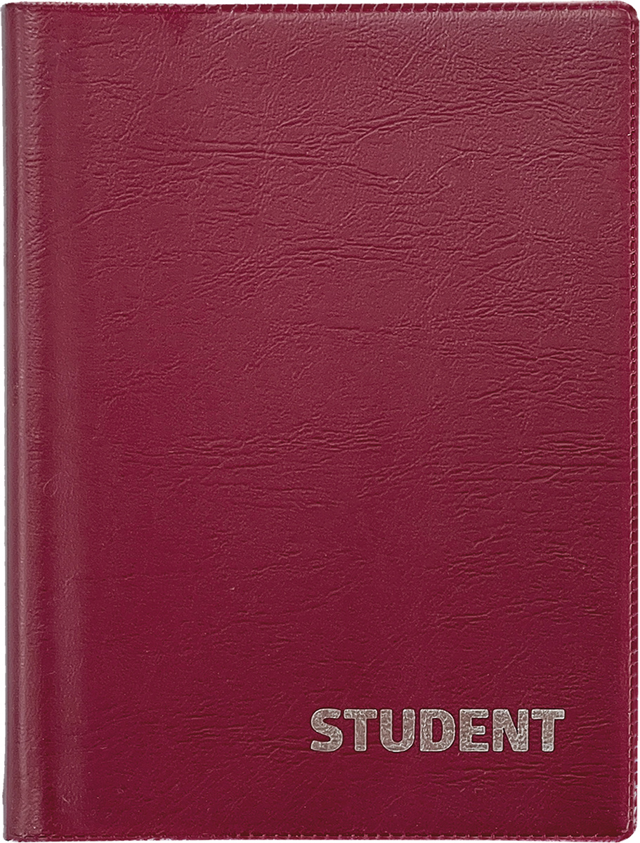 Student A6, spiraalköide – tumepunane | Kasseti Expert