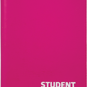 Student A6, spiraalköide – roosa