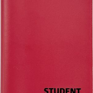 Student A6, spiraalköide – punane