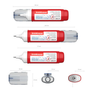 Korrektuurpliiats 12 ml ARCTIC WHITE, riputuspakis