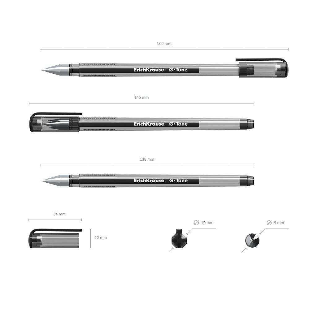 Geelpliiats G-TONE Original Stick 0.5, must | Kasseti Expert