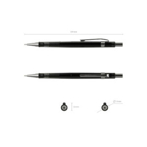 Mehaaniline pliiats ümar BLACK POINTER 0.5mm HB (12)