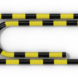 Kirjaklamber 28 mm värviline ZEBRA, kartongkarbis 100tk