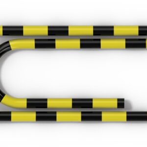 Kirjaklamber 33 mm värviline ZEBRA, kartongkarbis 100tk