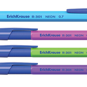 Pastapliiats R-301 Neon StickGrip 0.7, 4 sinist riputuspakis