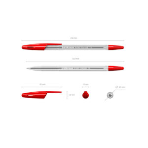 Pastapliiats R-301 Classic Stick 1.0, punane
