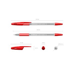 Pastapliiats R-301 Classic StickGrip 1.0, punane