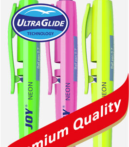 Pastapliiats lülitiga JOY Neon MaticGrip 0.7, 3 sinist riputuspakis