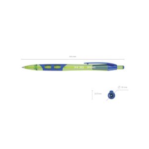 Pastapliiats lülitiga XR-30 Spring MaticGrip 0.7, sinine