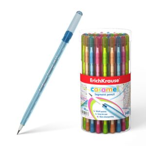 Segmentpliiats ümar CARAMEL 1.5mm  HB, plasttopsis (40)
