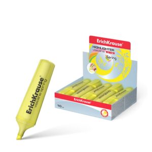 Tekstimarker Visioline V-12 Spring, 5,2 mm, kollane